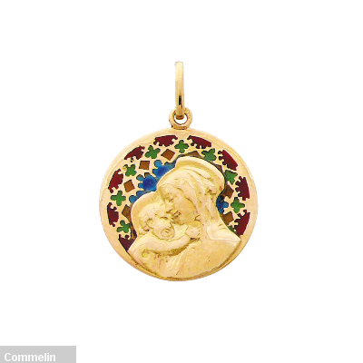 Botticelli Virgin Medal- Commelin