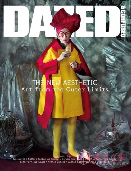 Iris Apfel 登上《Dazed & Confused》杂志封面